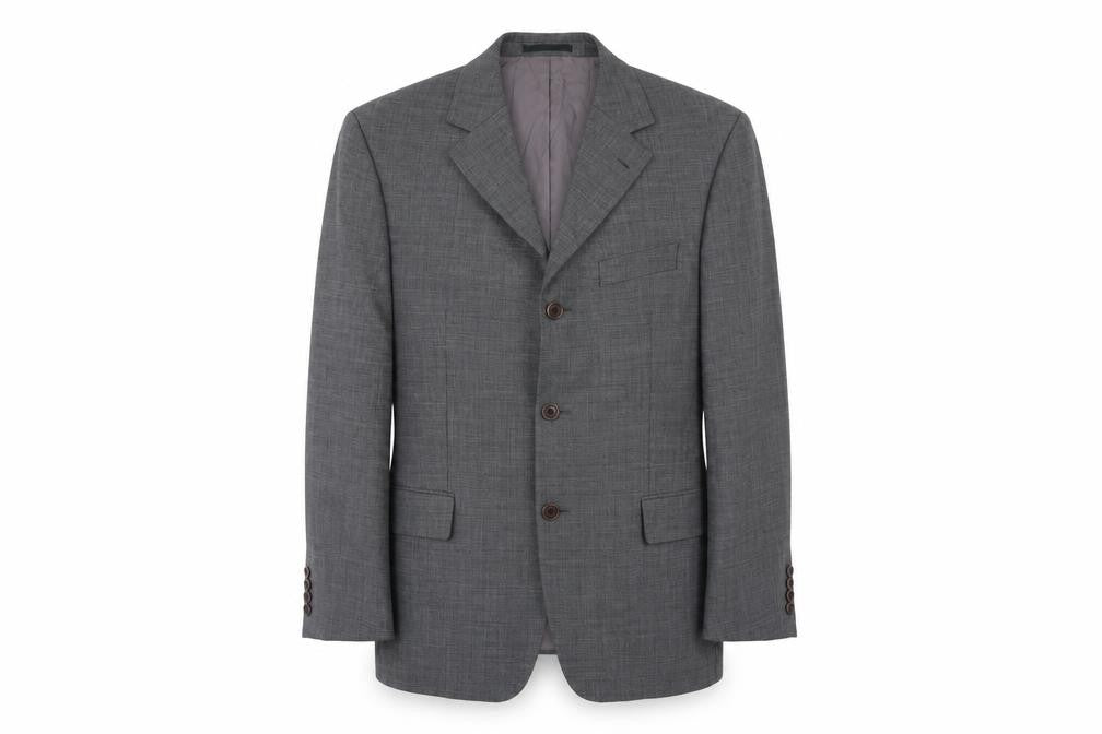 Mens UK Size 40 HUGO BOSS Regular Grey Suit Jacket