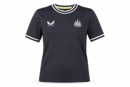 Castore Boys Black Newcastle United Short Sleeve T-Shirt M