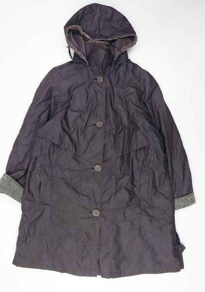 Womens UK Size 18 Junge Grey Rain Coat