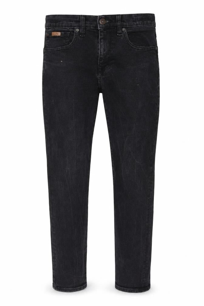 Mens UK Size 30R U.S. Polo Assn. Slim Fit Straight Black Jeans