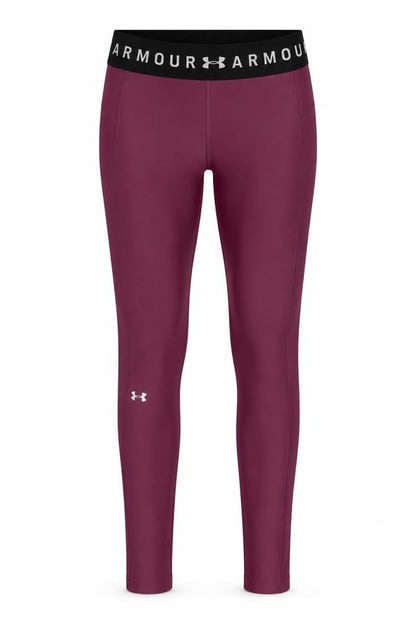 Womens UK Size S Under armour Slim Fit Compression Purple Leggings