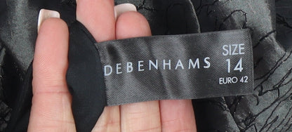 Womens UK Size 14 Debenhams A-Line Dress