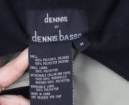 Mens UK Size M Dennis Basso Beige Rain Coat