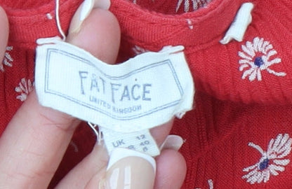 Womens UK Size 12 Fat Face A-Line Dress