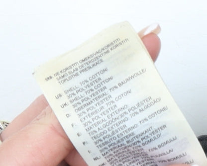 Adidas Men’s Black Jogger Trousers L with Logo Stripes