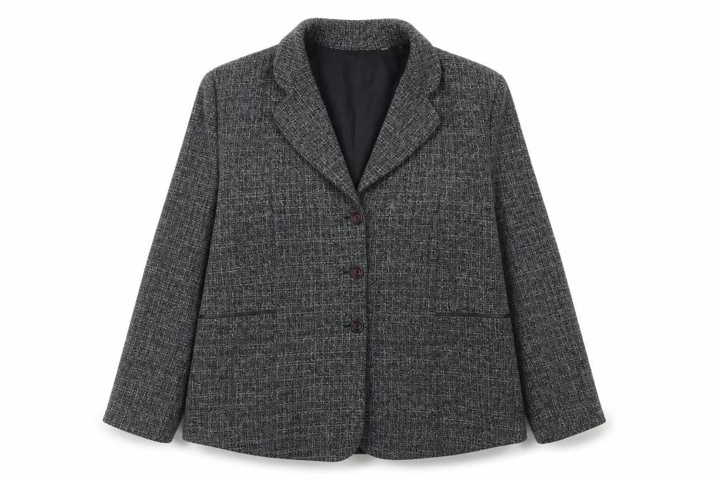 Womens UK Size 16 Miss Sukhmani of London Regular Grey Suit Jacket