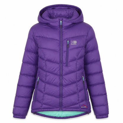 Womens UK Size 8 Karrimor Purple Puffer Jacket