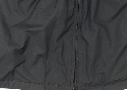 Womens UK Size M Cutter & Buck Black Windbreaker Coat