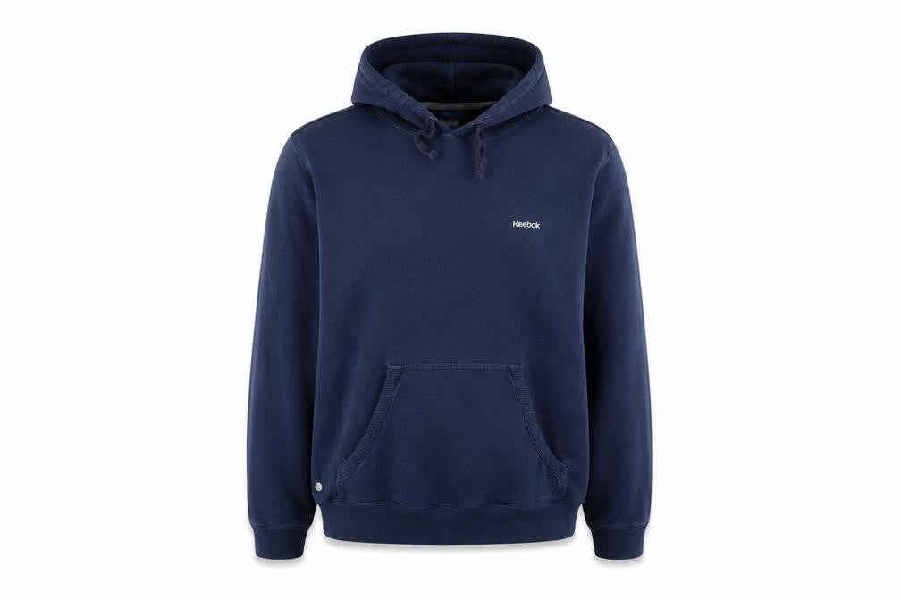 Womens UK Size 10 Reebok Blue Pullover Hoodie