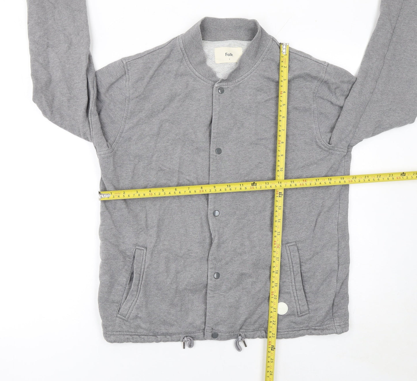 Womens UK Size 10 Folk Grey Walking Casual Jacket