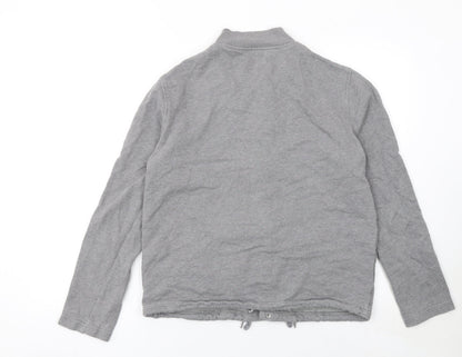 Womens UK Size 10 Folk Grey Walking Casual Jacket