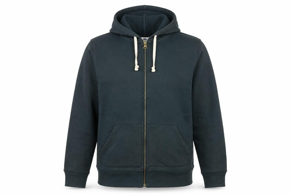 Mens UK Size L Old Navy Green Full Zip Hoodie