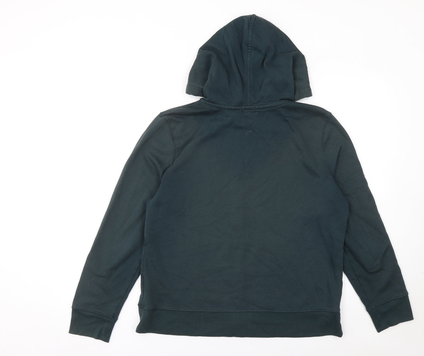 Mens UK Size L Old Navy Green Full Zip Hoodie