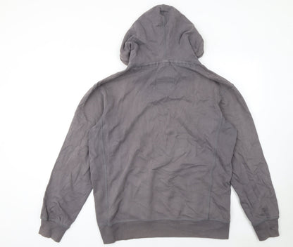 Mens UK Size S Crew Clothing Co. Grey Pullover Hoodie