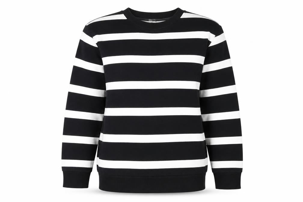 Womens UK Size S H&M Black Pullover Sweatshirt