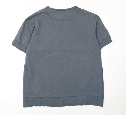 Mens UK Size M French Connection Blue  T-Shirt