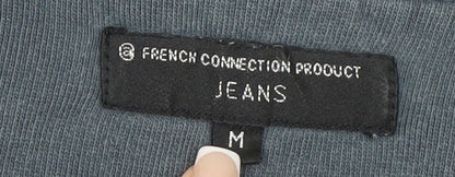 Mens UK Size M French Connection Blue  T-Shirt