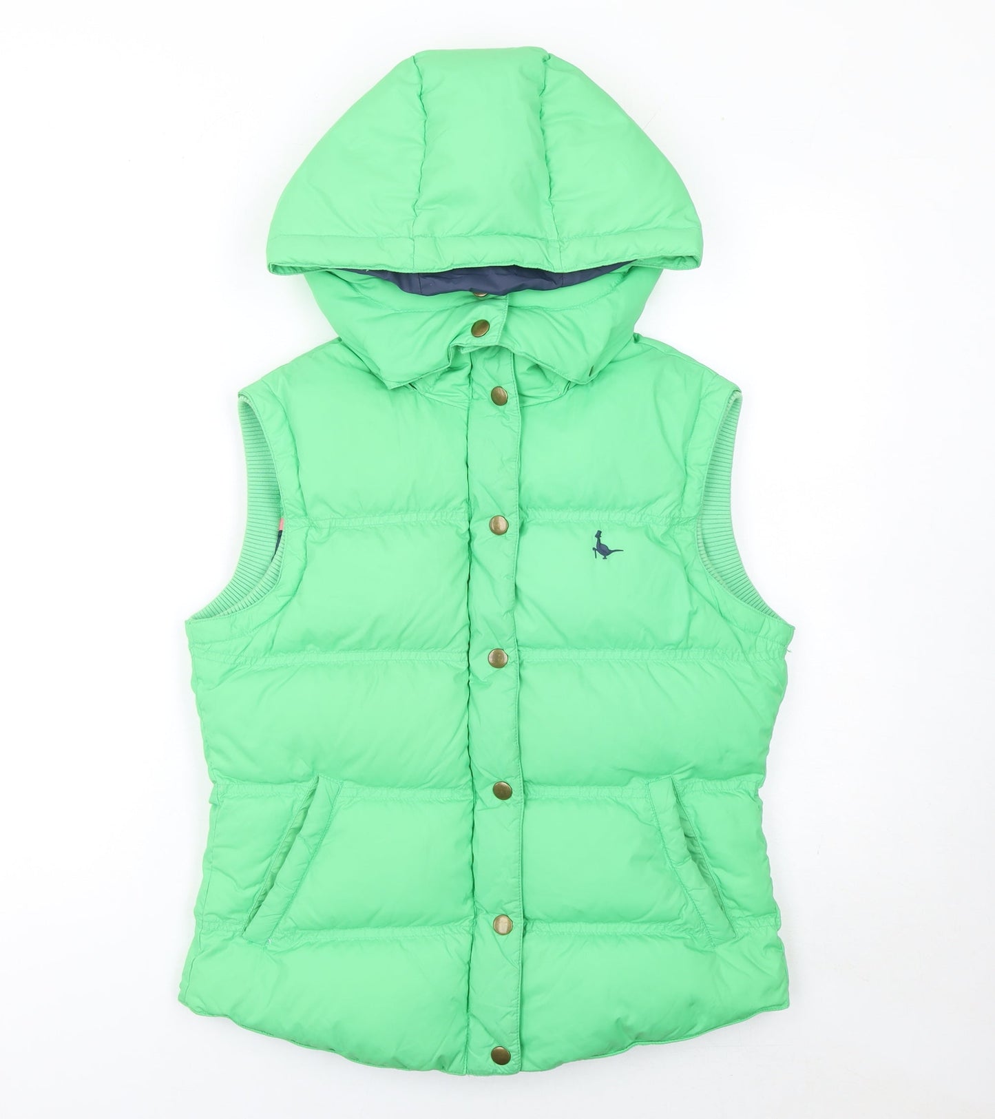 Womens UK Size 10 Jack Wills Green Puffer Jacket