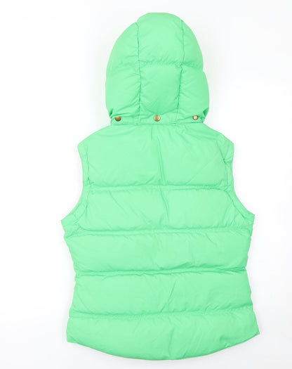 Womens UK Size 10 Jack Wills Green Puffer Jacket
