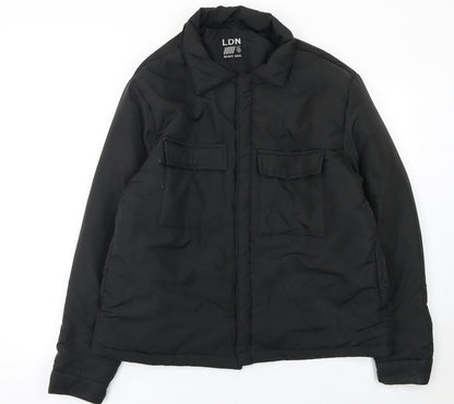Womens UK Size L Brave Soul Black Puffer Jacket