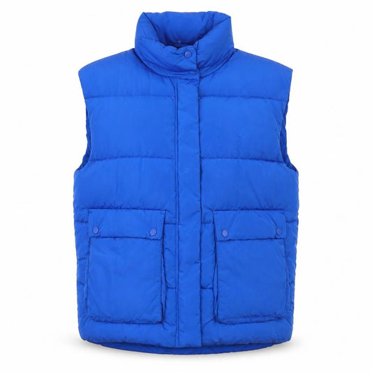Womens UK Size M Primark Blue Puffer Jacket
