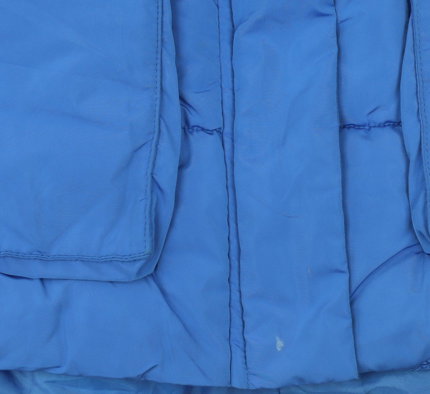 Primark Womens Blue M Puffer Sleeveless Waistcoat