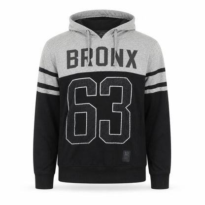 Mens UK Size M Crosshatch Multicoloured Pullover Hoodie