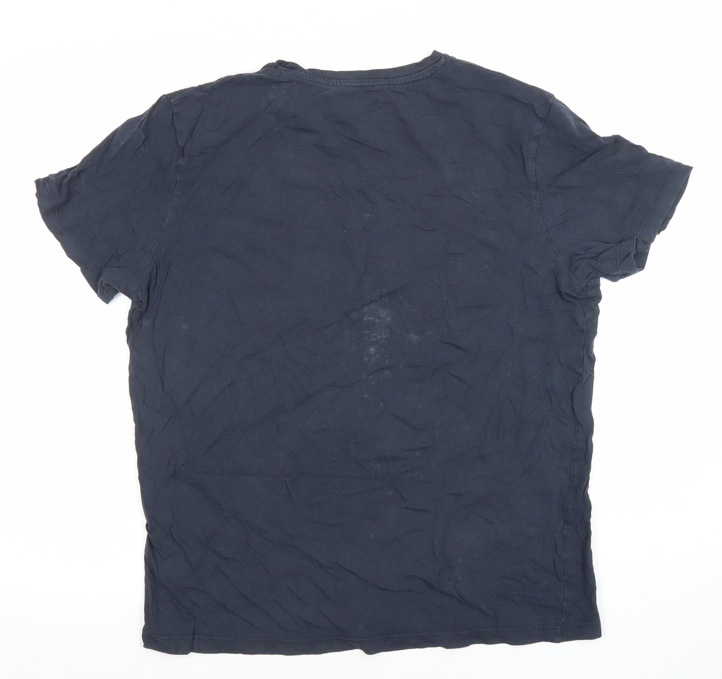 Mens UK Size M JACK & JONES Blue  T-Shirt