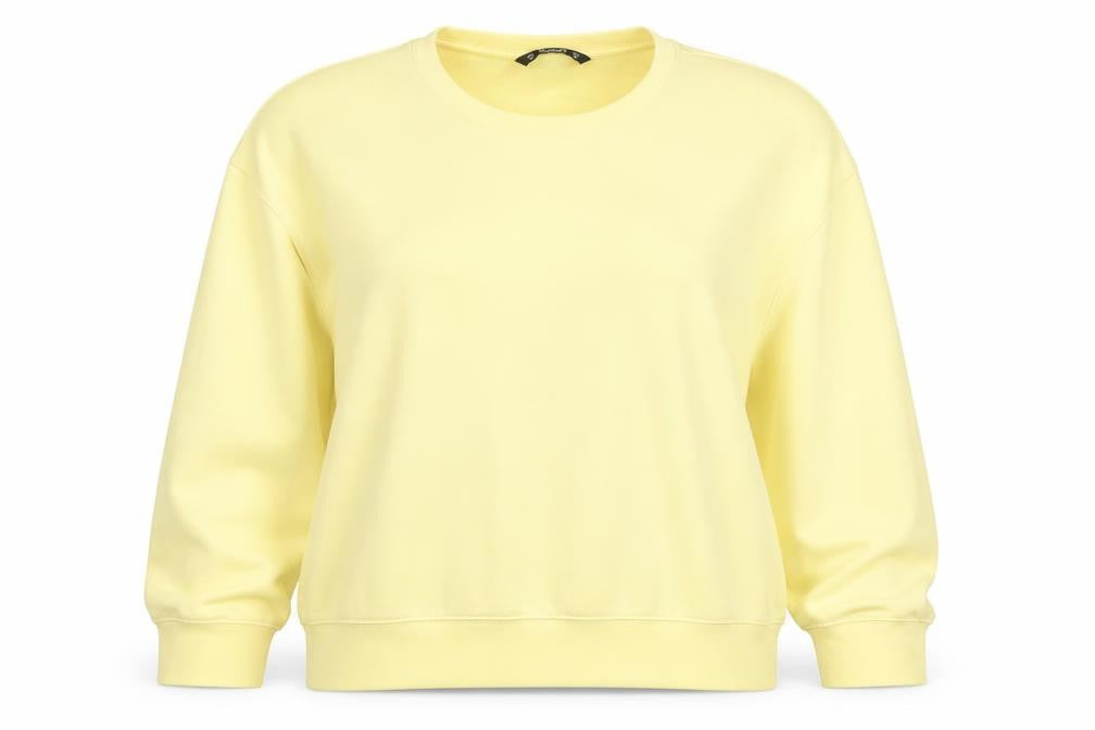 Womens UK Size XL Dunnes Yellow Pullover Sweatshirt