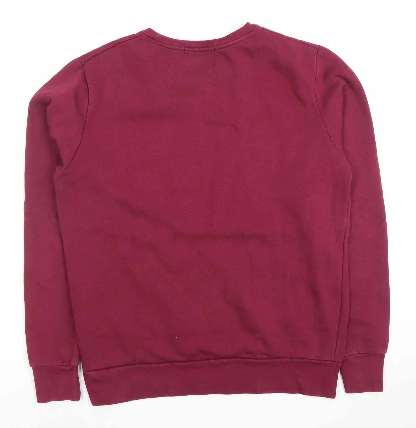 Mens UK Size L LONDON CO Red Pullover Sweatshirt