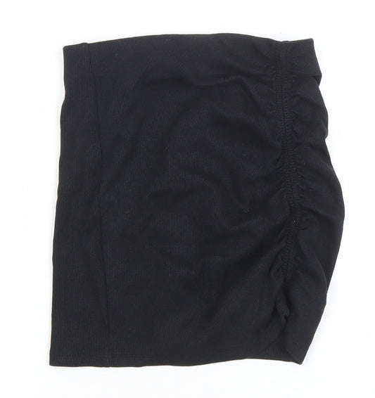 Womens UK Size M Zara Straight & Pencil Jersey Skirt