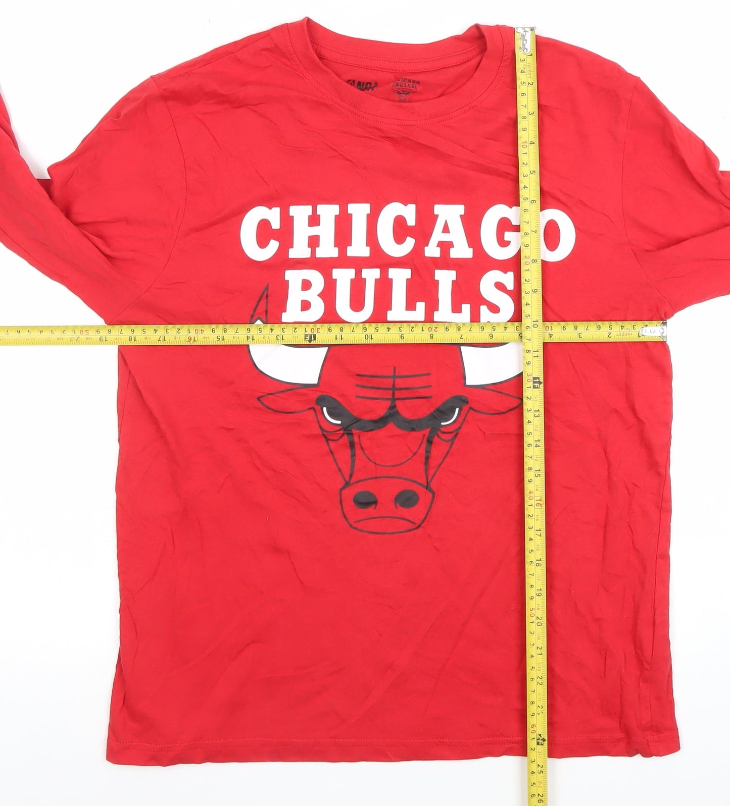 Mens UK Size S NBA Red  T-Shirt