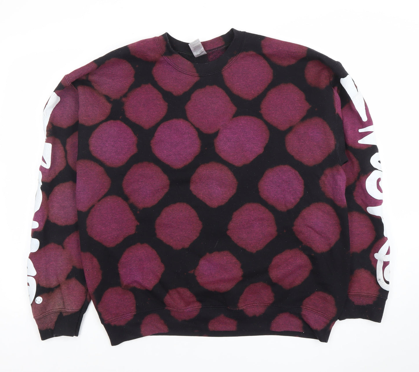 Mens UK Size L Gildan Multicoloured Pullover Sweatshirt