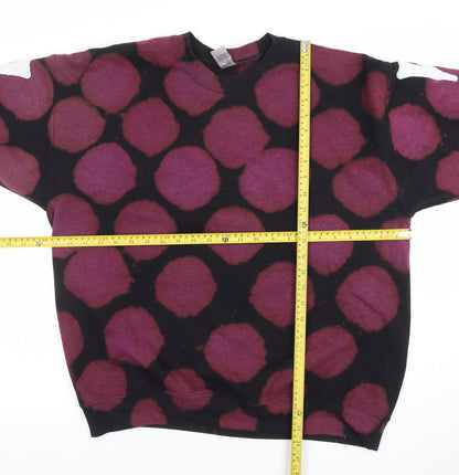 Mens UK Size L Gildan Multicoloured Pullover Sweatshirt