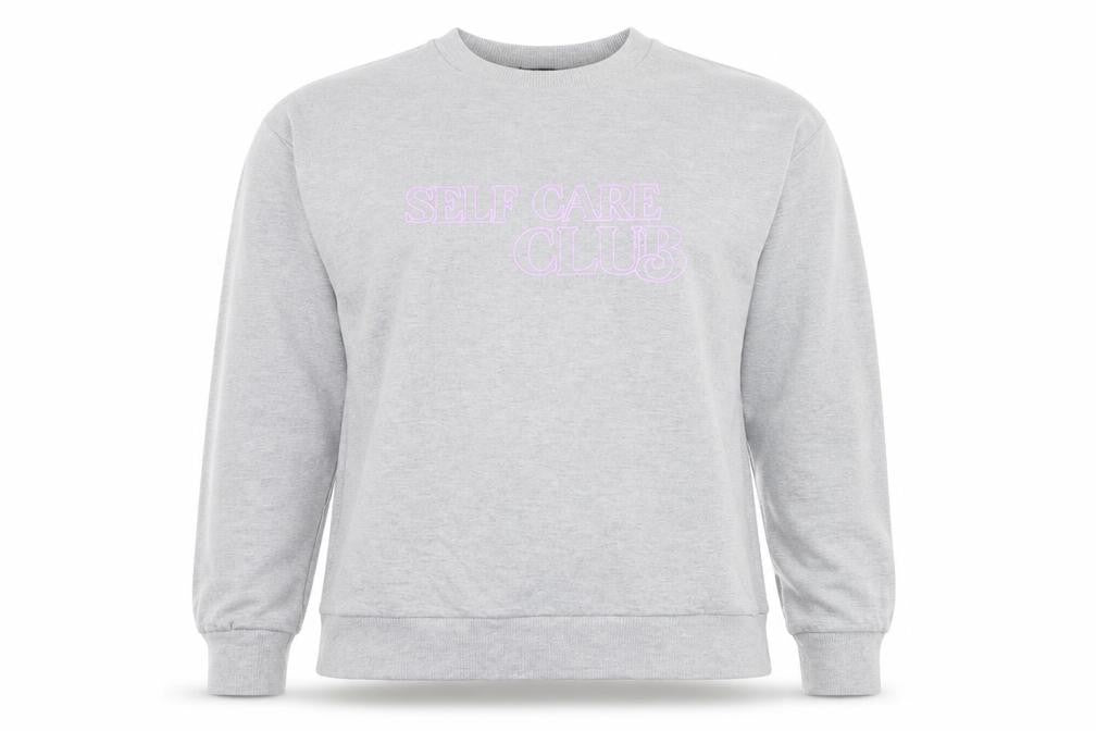 Womens UK Size L Boohoo Grey Pullover Sweatshirt