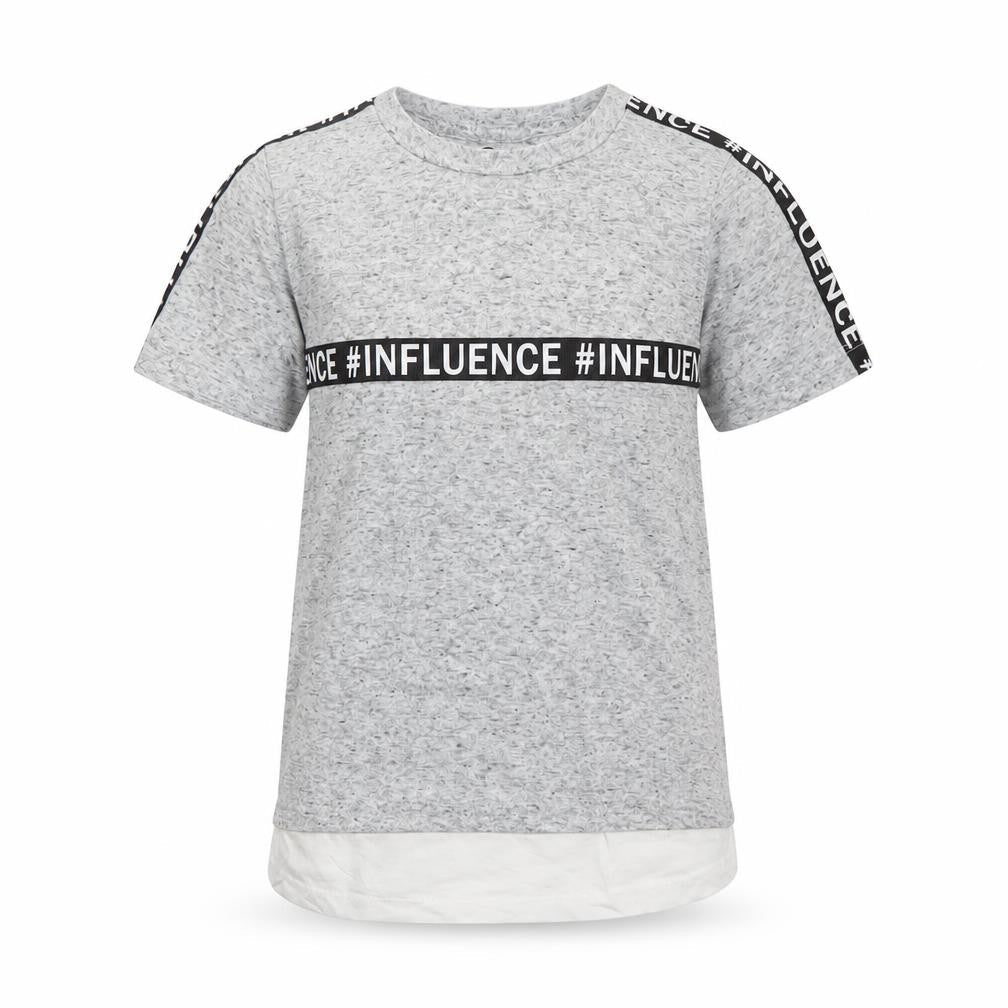 Boys UK Size 7-8 Years Primark Grey Basic T-Shirt