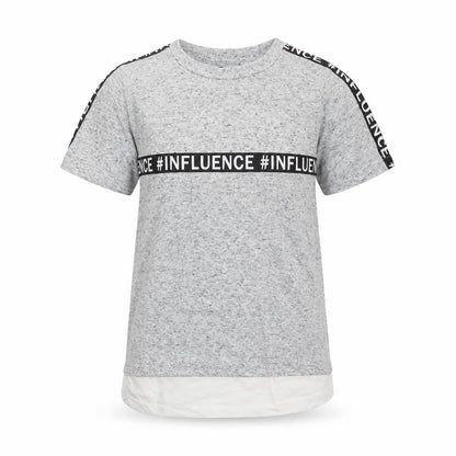 Boys UK Size 7-8 Years Primark Grey Basic T-Shirt