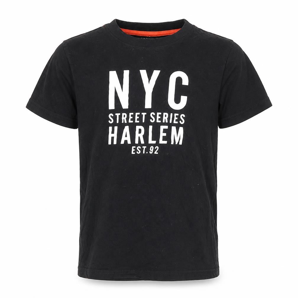 Boys UK Size 8-9 Years Primark Black Basic T-Shirt