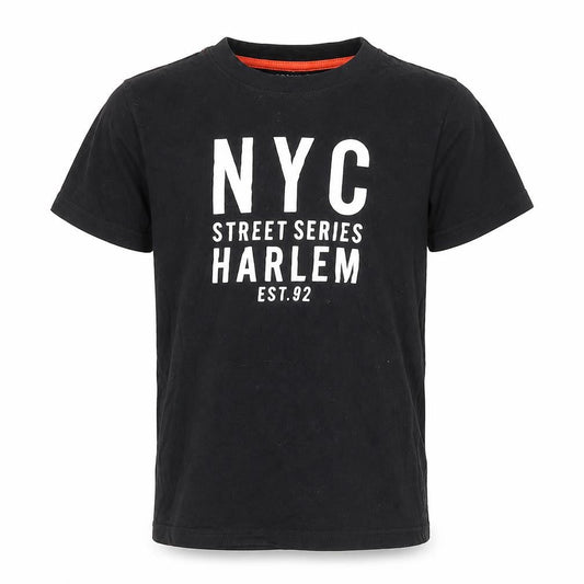 Boys UK Size 8-9 Years Primark Black Basic T-Shirt