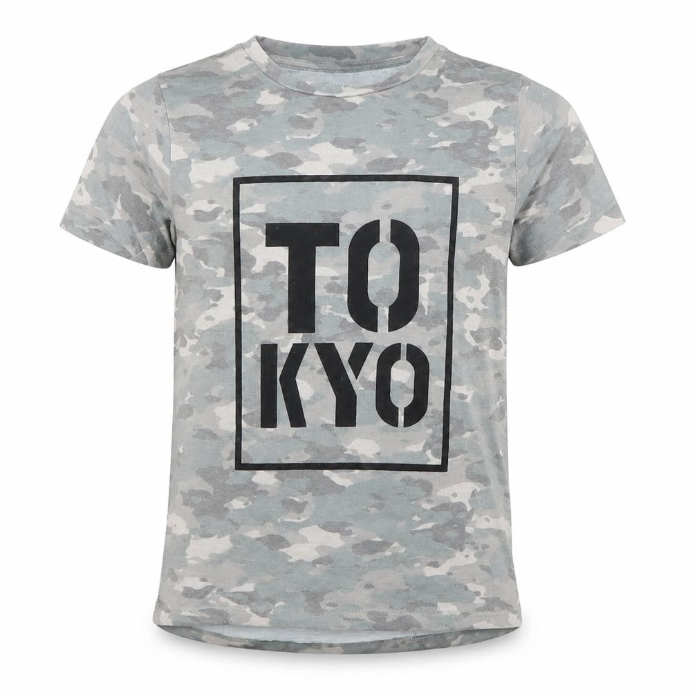 Boys UK Size 7 Years Primark Grey Basic T-Shirt