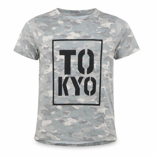 Boys UK Size 7 Years Primark Grey Basic T-Shirt