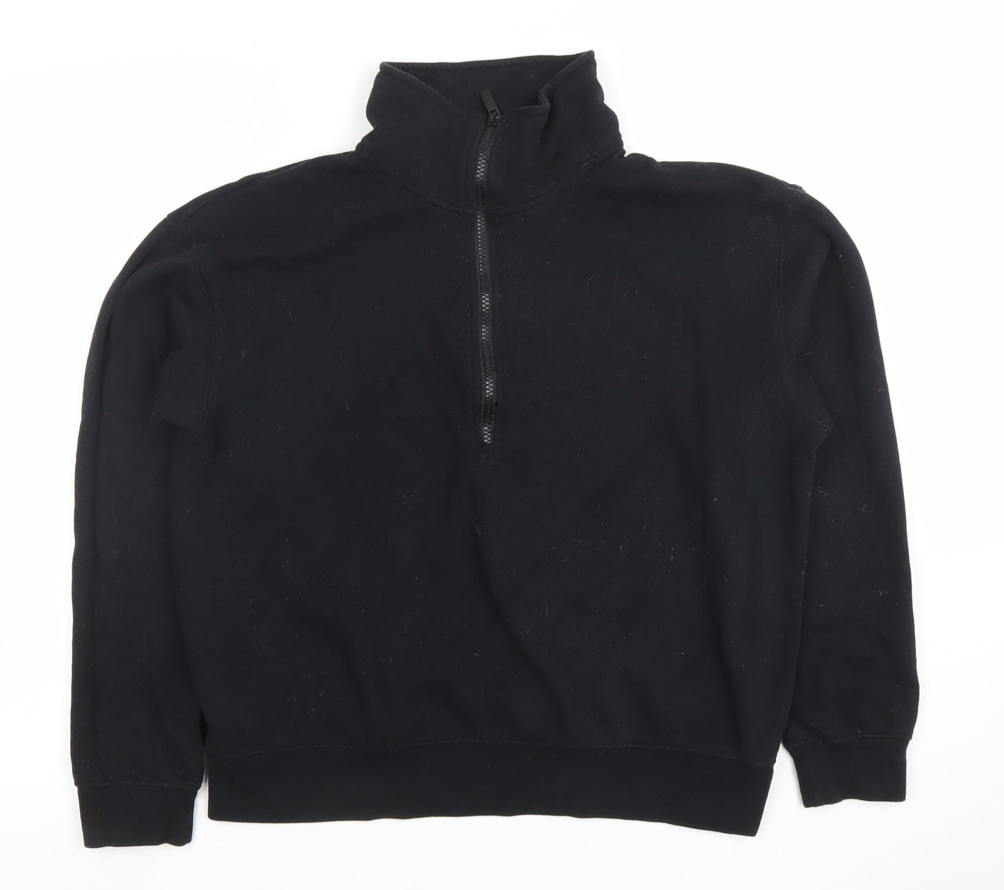 Womens UK Size M Dunnes Black Pullover Sweatshirt