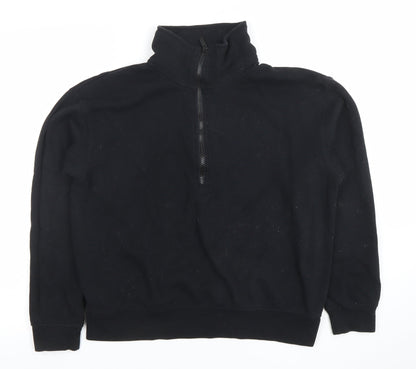 Womens UK Size M Dunnes Black Pullover Sweatshirt