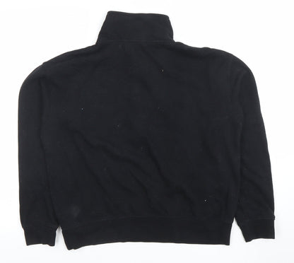 Womens UK Size M Dunnes Black Pullover Sweatshirt