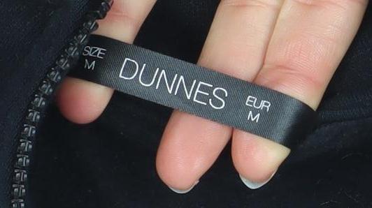 Womens UK Size M Dunnes Black Pullover Sweatshirt