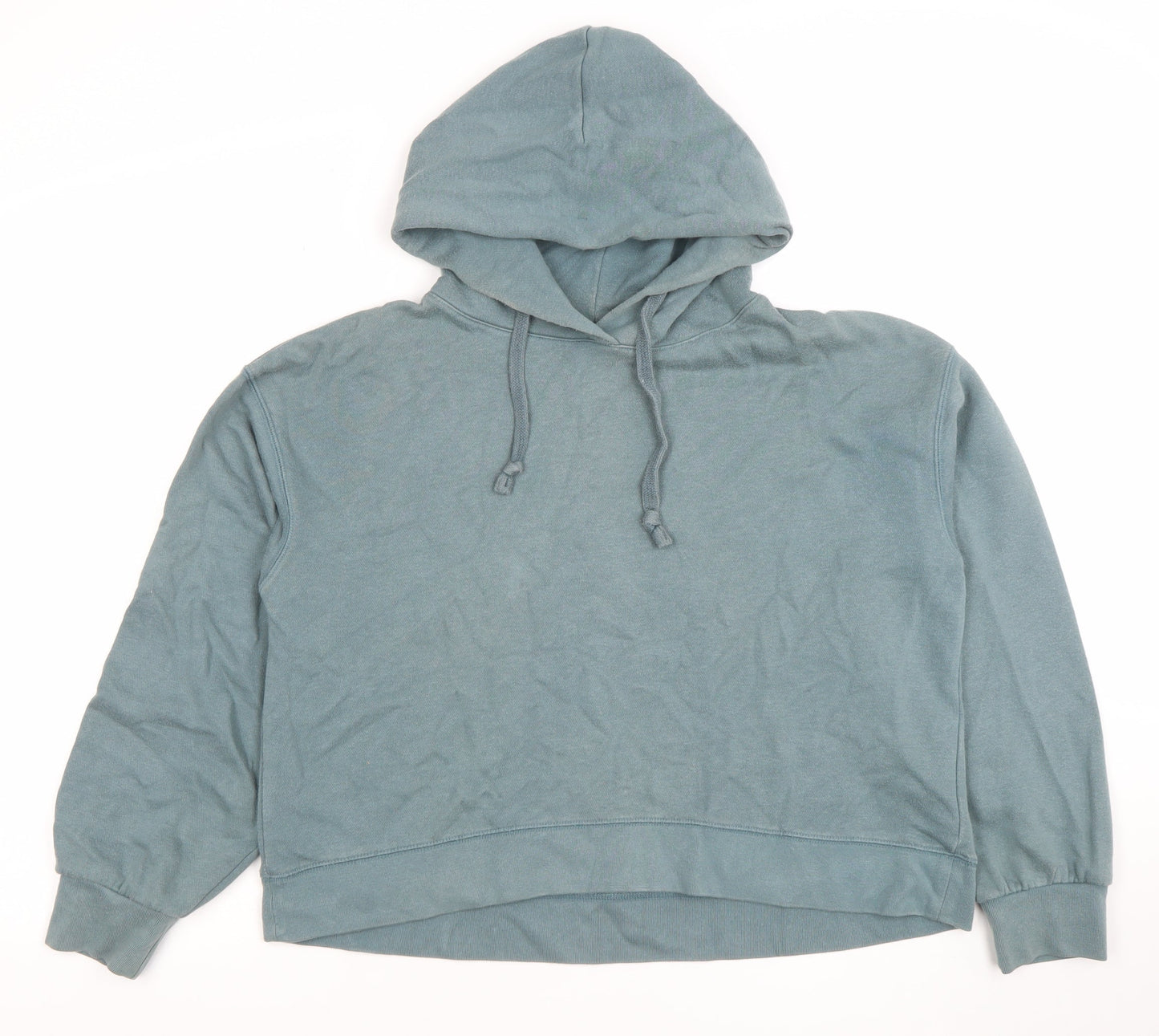 Womens UK Size S Uniqlo Blue Pullover Hoodie