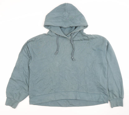 Womens UK Size S Uniqlo Blue Pullover Hoodie