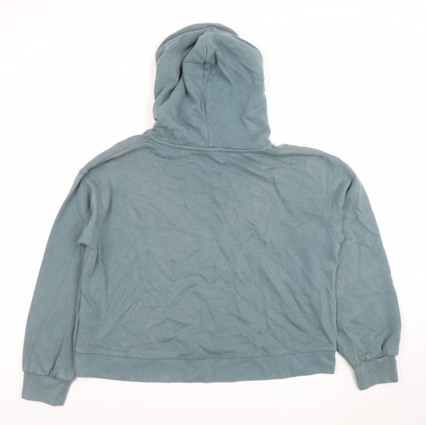 Womens UK Size S Uniqlo Blue Pullover Hoodie