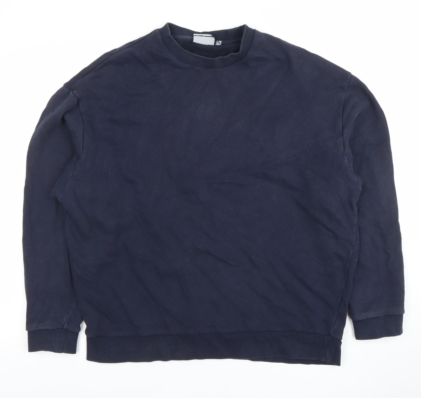 Mens UK Size M ASOS Blue Pullover Sweatshirt