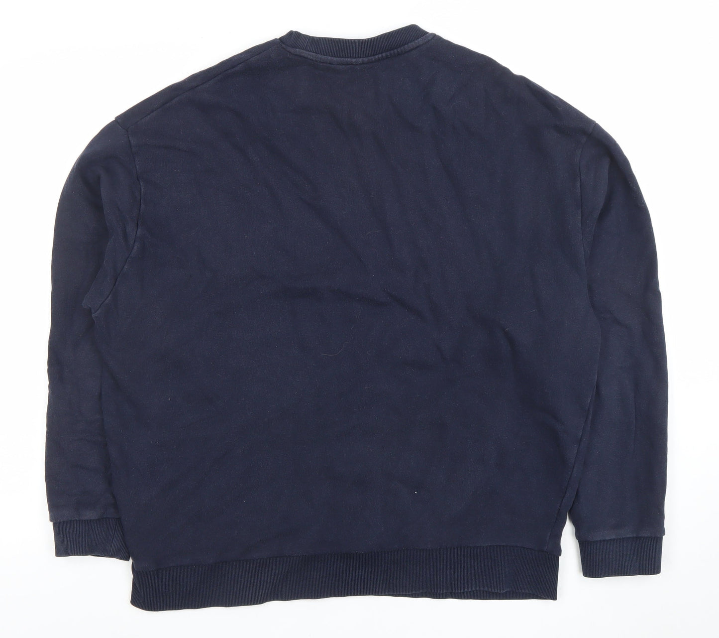 Mens UK Size M ASOS Blue Pullover Sweatshirt